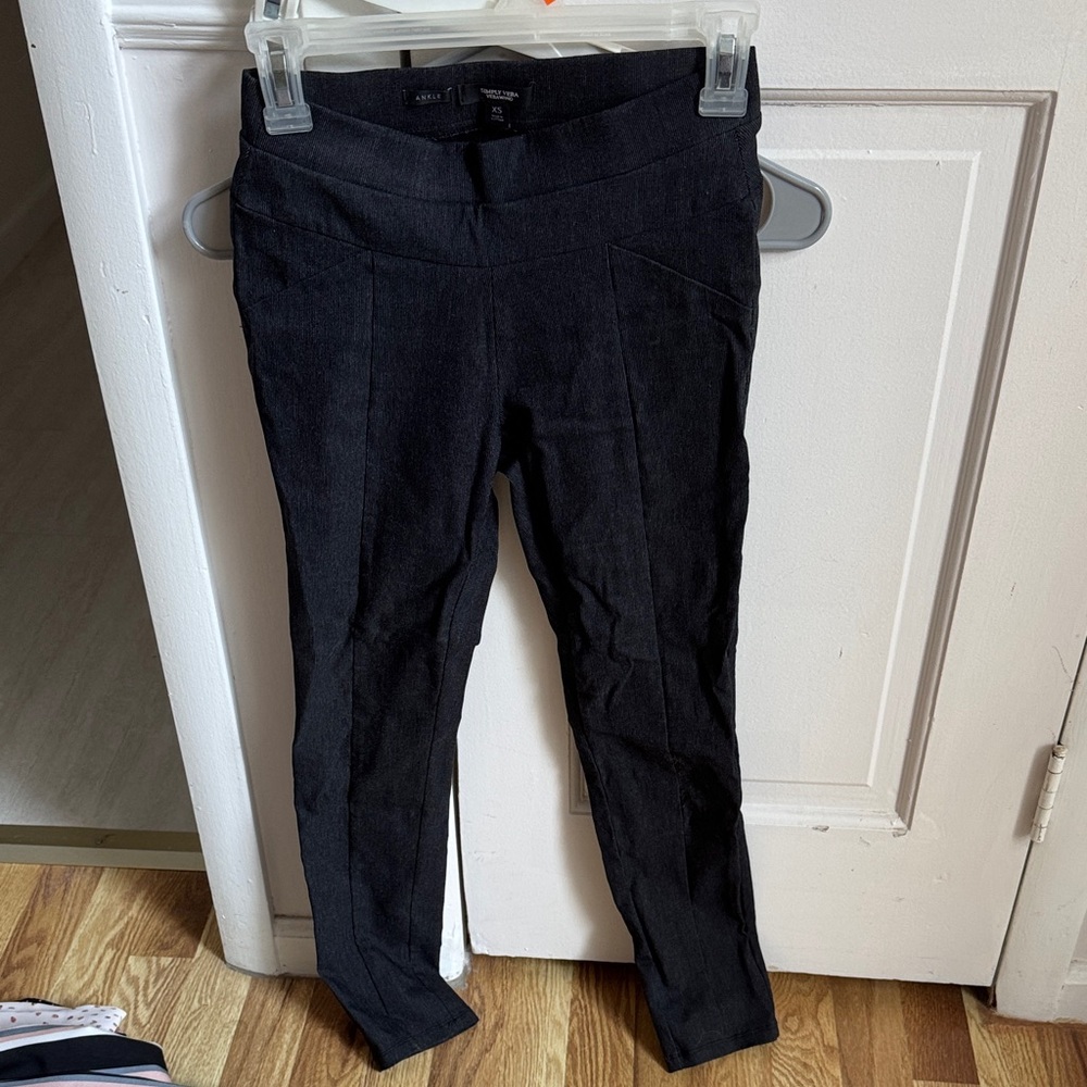Simply Vera Vera Wang Charcoal Ankle Pants
